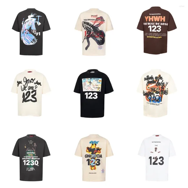 T-shirts pour hommes Frog Drift RRR123 Marque de mode Streetwear Hip Hop Graphics Vêtements imprimés Lâche Tops surdimensionnés T-shirts Chemise pour hommes unisexe
