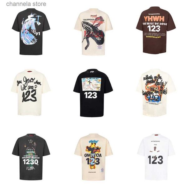 T-shirts hommes Frog Drift RRR123 Marque de mode Streetwear Hip Hop Graphics Vêtements imprimés Lâche Tops surdimensionnés T-shirts T-shirt pour hommes unisexe T240227