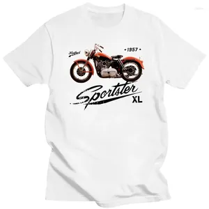 Mannen T-shirts Brandstof Sportster Xl 1957 Motorfiets Print Shirt T-shirt Mannen Zomer Mode T-shirt Kleding Casual Tops harajuku