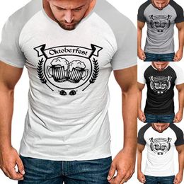 Heren T-shirts met volledige mouw Heren Zomer Mode Casual Fasten 3D Digital Back Printing Ondergoed Slips Pack Mannen V-hals