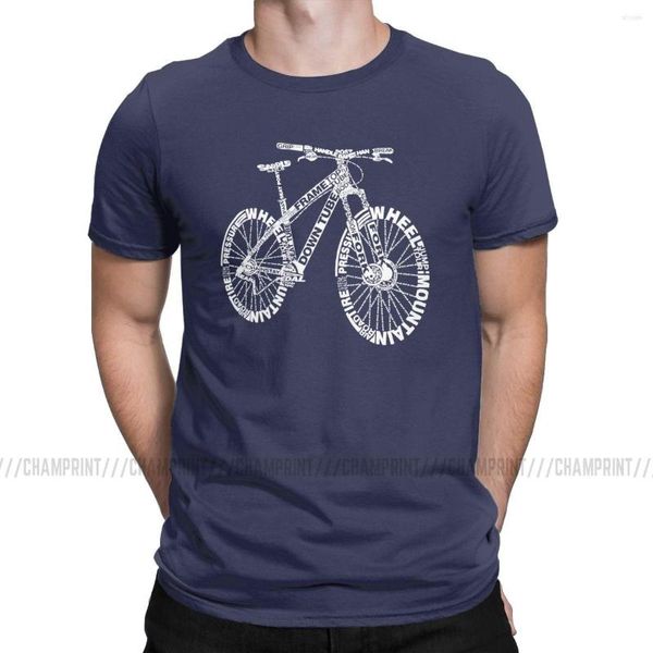 Camisetas para hombre, camiseta divertida para bicicleta de montaña con anatomía increíble, camiseta para hombre, camiseta para ciclismo, regalo de cumpleaños, ropa