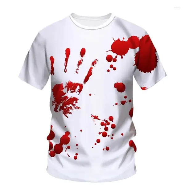 T-shirts pour hommes Motif graffiti amusant imprimé en 3D T-shirts décontractés Femmes/hommes À manches courtes O-cou Hip Hop Tee Harajuku Tops T-shirt de mode