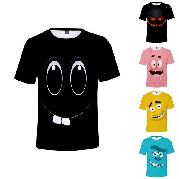 Camisetas para hombre, divertido disfraz 3d de dibujos animados de Anime, moda de verano para hombres y mujeres, camisetas de manga corta, camisetas, sudaderas, Tops