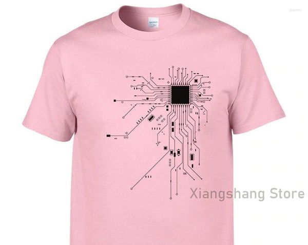 Camisetas para hombres Camiseta divertida de computadora para hombres A cualquier persona positiva le encantará Camiseta de alta calidad y inteligente o geek