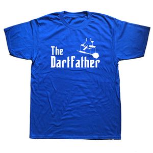 T-shirts voor heren grappige Dartfather Dart Player T Shirts Graphic Cotton Streetwear Korte mouw O-Neck Harajuku T-shirt Mens Clothing 230313