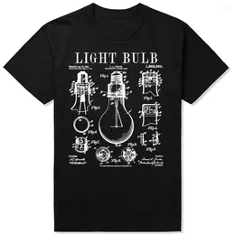 Heren T-shirts Grappige Elektricien Gloeilamp Elektriciteit Elektroingenieurs Grafische Streetwear Korte Mouw Lijnwachter Geschenken T-shirt