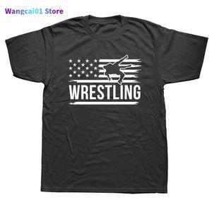 T-shirts pour hommes Funny Freesty Wrestling T-shirts Unisex Graphic Casual Cotton Short Seve O-Neck Harajuku Wrestr T-shirt Vêtements pour hommes 0228H23