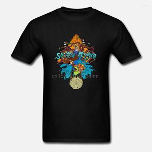 T-shirts pour hommes drôles hommes chemise femmes nouveauté T-shirt Splash montagne Cool T-Shirt