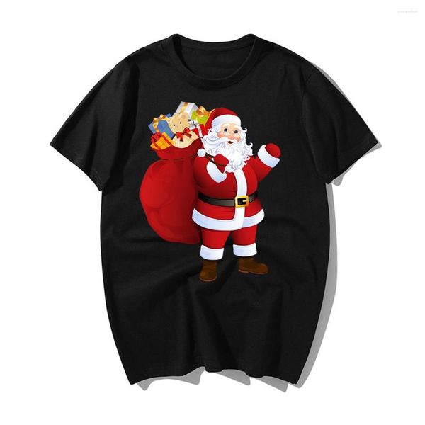 Camisetas divertidas de Papá Noel para hombre