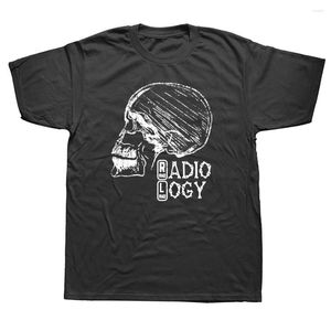 T-shirt da uomo Divertente stile estivo Radiologia X-Ray Tech Life Shirt Graphic Cotton Streetwear Manica corta Regali di compleanno T-shirt Uomo