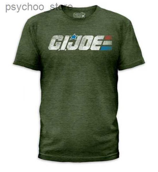 T-shirts pour hommes T-shirt drôle Hommes Nouveauté Tshirt Gi Joe T-shirt Rétro Hipster Date Lettre Imprimer Q240130