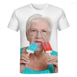 Camisetas para Hombres Camisetas Divertidas Damas Mayores Memes De Boxeo Ropa Informal con Impresión 3D Hombres Mujeres Moda Informal Camisa De Gran Tamaño Camisetas para Niños Tops