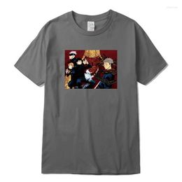 Camisetas para hombre, camiseta divertida, camiseta bonita Jujutsu Kaisen, pantalón corto informal con mangas de algodón, camiseta fresca, camiseta de disfraz de Jersey de verano