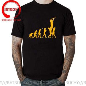 T-shirts voor heren Grappig USA Rugby Evolution Heren T-shirt Man Ronde hals T-shirt Korte mouw t-shirt American Football T-shirt Tops Tees Kleding