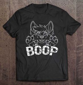 Camisetas para hombres Fursuit Boop lindo cachorro perro peludo fandom diciendo camiseta camiseta de gran tamaño ropa hombres golf desgaste camisetas camiseta hombres ropa T221006