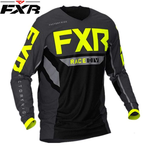 T-shirts masculins FXR Downhill Jersey Mtb Offroad Motocycle Motocrost Racing rapide Cycling Long Sports T-shirt Factory Wholesale Ikxu