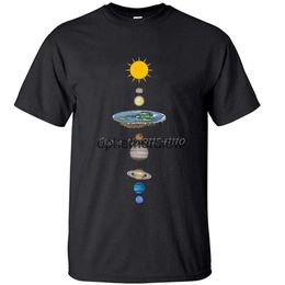 T-shirts voor heren Galaxy Zon Aarde Mercurius Mars Venus Jupiter T-shirt Katoen Losse Zomer Bedrukte T-shirts Top Mannen Coole Straat Korte Mouw T-shirtH24222
