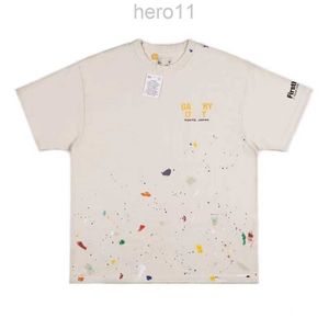 Camisetas para hombres Galleryes Depts Designer Summer Gallary Shirt Alfabeto Estrella impresa Mismo cuello redondo Camiseta de manga corta para hombres y mujeres g2 H8J9