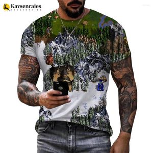 T-shirts pour hommes Jeu Heroes Of Might Magic Chemise d'impression 3D Été Hommes Femmes Mode T-shirt surdimensionné Enfants Boy Top Tees Fille Hip Hop