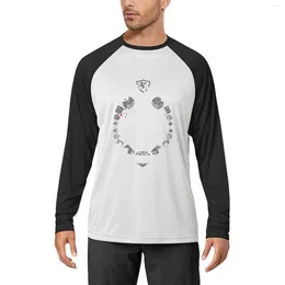 Camisetas para hombre Game Master-Camiseta blanca de manga larga, camiseta de edición, ropa bonita, camisetas