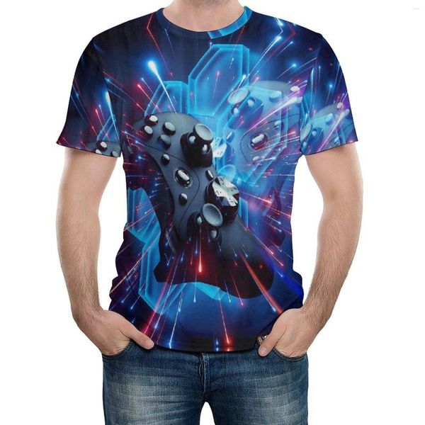 T-shirts pour hommes Gamer Game Player pour garçons (3) haut t-shirt Vintage loisirs taille européenne