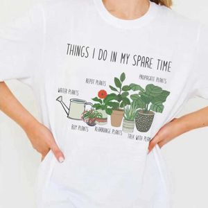 T-shirts pour hommes T-shirt botanique de plante jardin