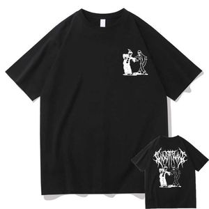 Mannen T-shirts Ghostemane Tshirt Suicideboys T Shirts Pouya T-shirt Mannen Vrouwen Mode Hip Hop Rap Tee Rock Punk Katoen mannen Tops T230103