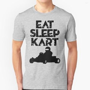 Heren t shirts go - kart racing eet slaaprace trend t -shirt mannen zomer hoge kwaliteit katoen tops karting