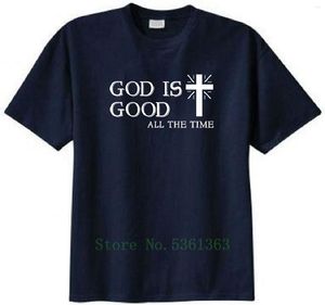 Heren t shirts God is altijd goed christelijke t-shirt kleding 2023 shirt mannen cartoon est top tees
