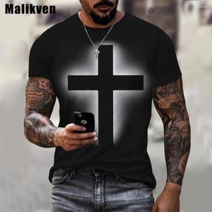 T-shirts masculins L'amour et la rédemption de Dieu pour le monde Men Femmes 3d T-shirt imprimé Jésus-Christ Tshirt Tshirt Office O-Kirt