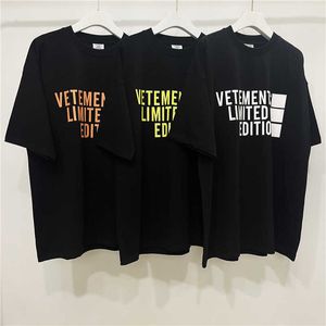 T-shirts voor heren van goede kwaliteit 2022SS Limited Edition Fashion t Shirt Men 1 1 dames shirts tonale geborduurde VTM Vintage Tees T230209