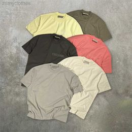 T-shirts pour hommes Bonne qualité Essentials T-shirt Hommes Oversize Essentials Loose Summer T-shirt Femmes Vintage Tee Hommes Vêtements