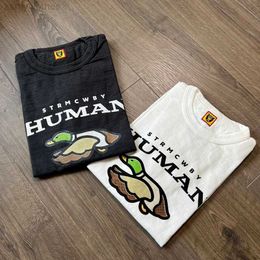 T-shirts pour hommes de bonne qualité Flying Duck Human Made Fashion T-shirt Hommes 1 1 Human Made Women White Tee Loose Fit Short Sleeve Mens Clothing