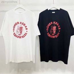 Heren T-shirts Goede Kwaliteit Nieuwe Collectie Vetements Franse Chef Spies T-shirt Mannen Oversized Casual Vintage VTM Vrouwen T-shirt tees