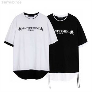 T-shirts pour hommes Bonne qualité surdimensionné Mastermind T-shirt à manches courtes Hommes Mastermind Noir Blanc Femmes T-shirt Tee Vêtements pour hommes