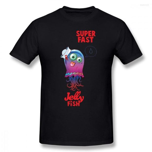 T-shirts pour hommes Gorillaz chemise Superfast méduse T-Shirt surdimensionné Streetwear T-Shirt coton à manches courtes amusant imprimé homme T-Shirt
