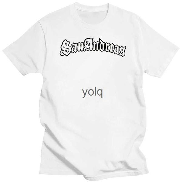 T-shirts pour hommes Grand Eft Auto T-shirt San Andreas Taille Grand Mode Hommes T-shirt Livraison gratuite Top Teeyolq
