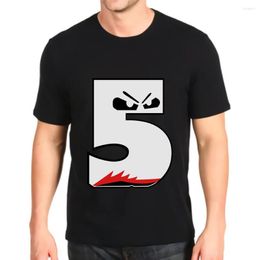 T-shirts pour hommes Graphic Retro Kawaii Shirt 5 Fire Red 2 Mens Sport Harajuku Anime Top T-shirt