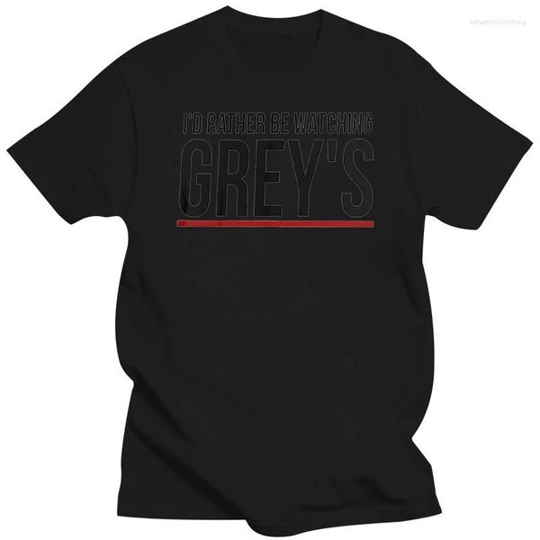 Camisetas para hombre, camiseta Greys Anatomy, camiseta gris 6xl 100 algodón, camiseta de manga corta con gráfico divertido para hombre, camiseta clásica