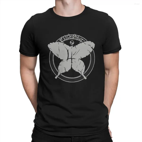 T-shirts pour hommes Gris Papillon T-shirt spécial Psychonaut 4 Chemise décontractée pour hommes femmes