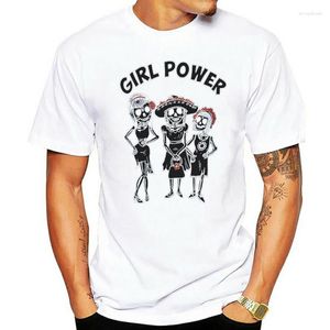 Heren t shirts gril power to the end unisex zwart t -shirt suiker schedel scherm bedrukte hand geschilderd shirt heren