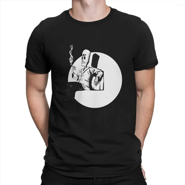 T-shirts pour hommes Grim Fandango Tshirt Smoking Homme Vêtements Blusas pour hommes