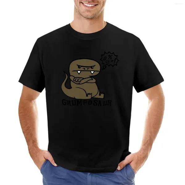 T-shirts pour hommes Grumposaur T-shirt Homme Vêtements Chemise à séchage rapide Kawaii Sweat Big et Tall pour hommes