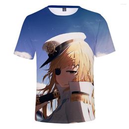 Camisetas para hombre Guardian Tales Mujer Caballero Princesa 3D Primavera Verano Estilo pijo Hombres / Mujeres Camiseta de calle Kawaii Camisetas para niños