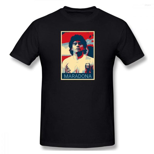 T-shirts pour hommes Guys Maradona Hope Style Diego Nerd Hands Of God T-shirt basique à manches courtes Taille européenne