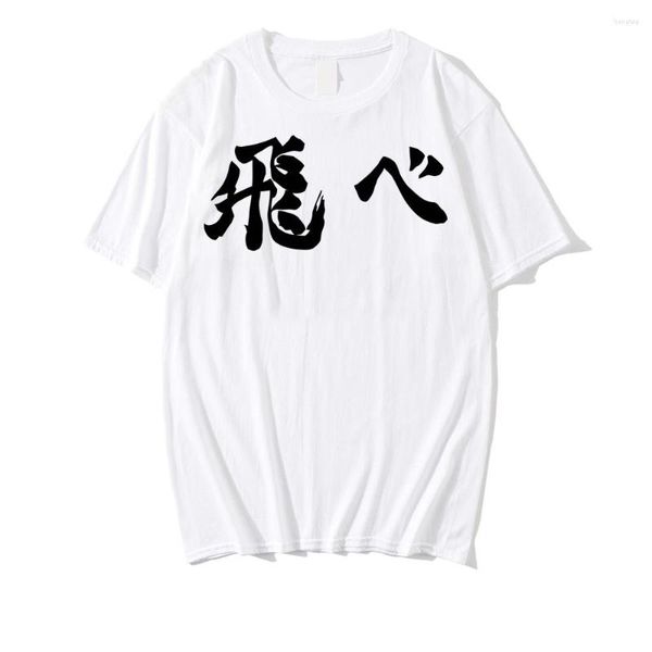T-shirts pour hommes Haikyuu Shoyo Volleyball Anime 2022 Été Homme Hip Hop T-shirts Surdimensionné Ras Du Cou Streetwear Hommes Vêtements Cool Tops Tees