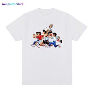 T-shirts voor heren Hajime geen ippo vintage t-shirt KBG Design Cotton Japan strip Cartoon Men Boks gym T-shirt Nieuw T-shirt Dames tops 0301H23