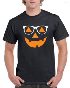 Heren t shirts Halloween Jack o lantern heren t-shirt pompoen eng kostuum spooky skelet cotton mode t-shirts top tee