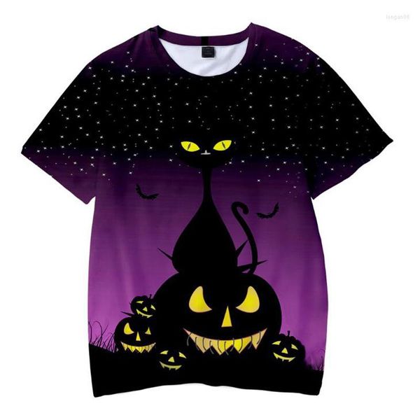 T-shirts pour hommes Halloween Pumpkin Party Series 3D Print Tshirt 2023 Lizhiyang Mode Couple Hommes Femmes Unisexe Chemise T-Shirts Tee Tops