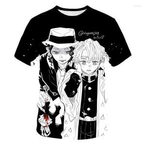 T-shirts pour hommes Harajuku Anime Tokyo Revengers Mikey Draken T-shirt à manches courtes T-shirts drôles Casual Streetwear Hommes / femmes Tops surdimensionnés